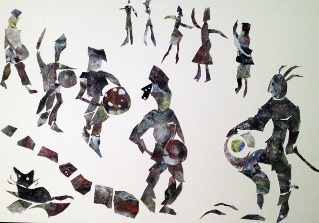 the descent of the drummers