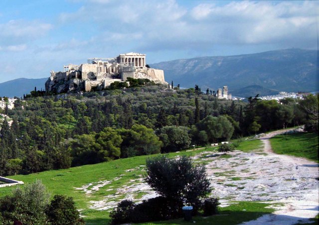 Akropolis mit Hymettos copy