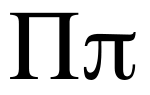 150px-greek_letter_pi_serifsans-svg